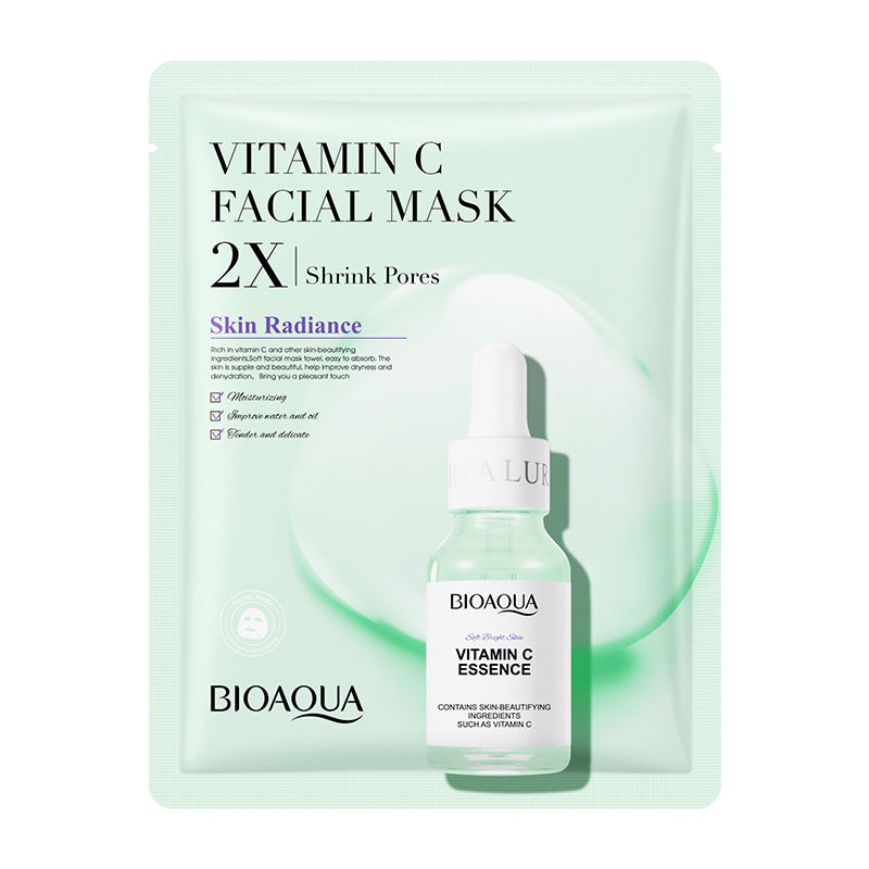 Collagen Face Mask | Moisturizing & Firming Sheet Mask with Hyaluronic Acid for Glowing Skin