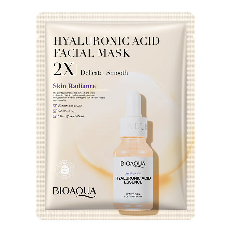 Collagen Face Mask | Moisturizing & Firming Sheet Mask with Hyaluronic Acid for Glowing Skin