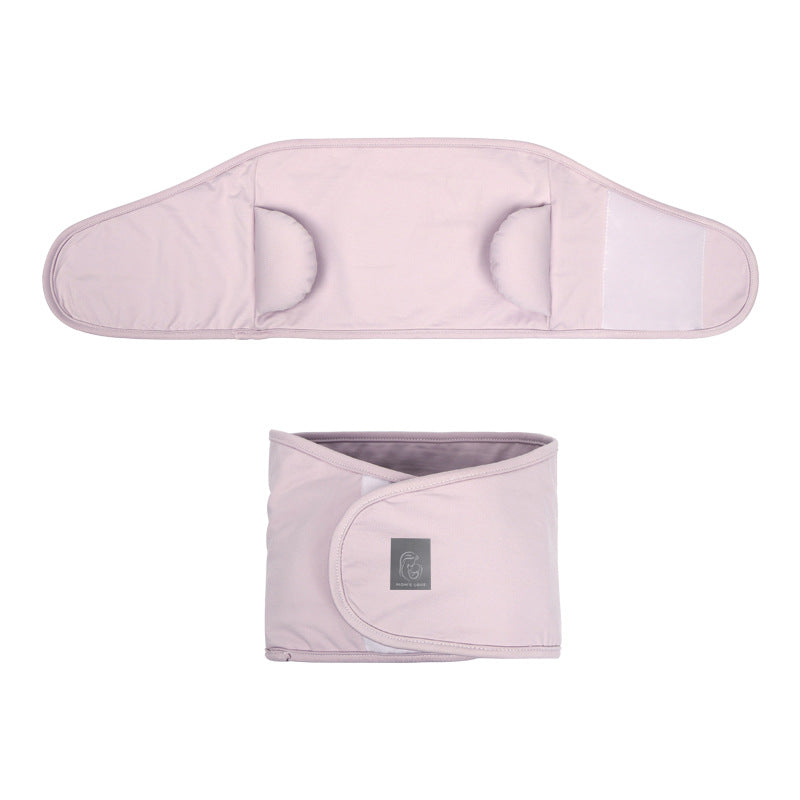 Pink baby wrap white back ground