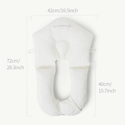 Baby Pillow to Avoid Flat Head | Soft Infant Shaping Pillow for Healthy Head Support
