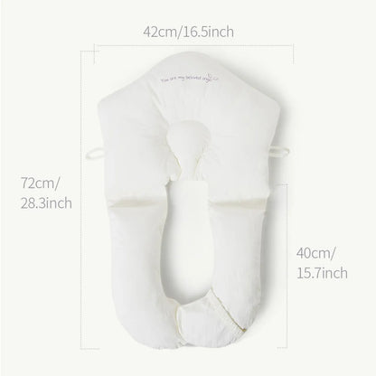Baby Pillow to Avoid Flat Head | Soft Infant Shaping Pillow for Healthy Head Support